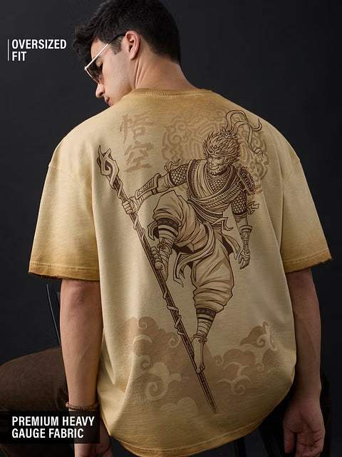 Sun WuKong Monkey King Oversized T-Shirts