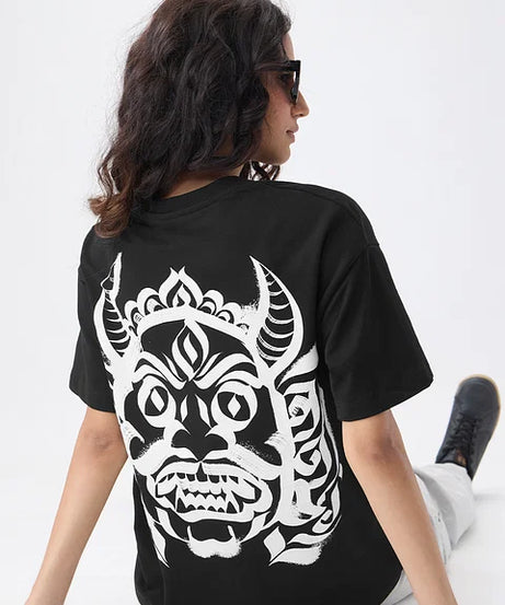 Asura Bomma Women Oversized T-Shirts