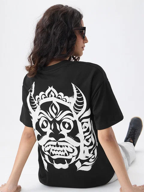 Asura Bomma Women Oversized T-Shirts