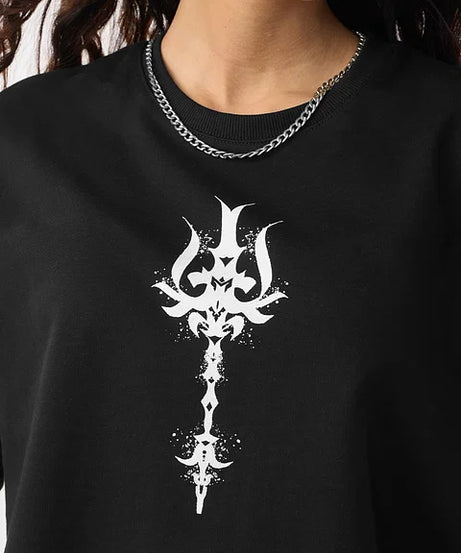 Asura Bomma Women Oversized T-Shirts