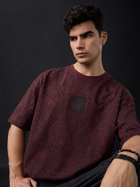 Avatar Fire Bender Oversized T-Shirts