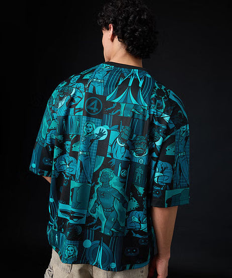 Fantastic Four Team Up Oversized Jerseys