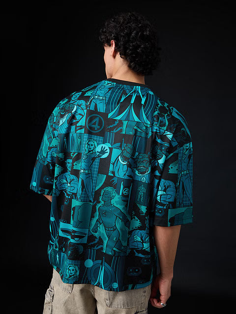 Fantastic Four Team Up Oversized Jerseys