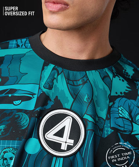 Fantastic Four Team Up Oversized Jerseys