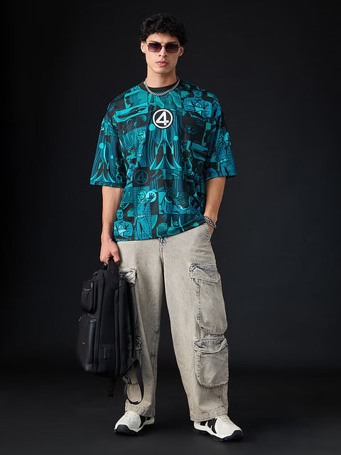 Fantastic Four Team Up Oversized Jerseys