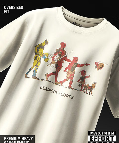 Deadpool Corps Oversized T-Shirts