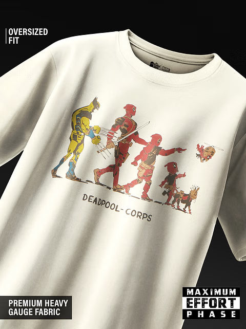 Deadpool Corps Oversized T-Shirts