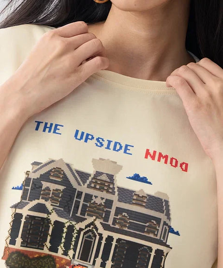 Stranger Things Pixel Women Oversized T-Shirts