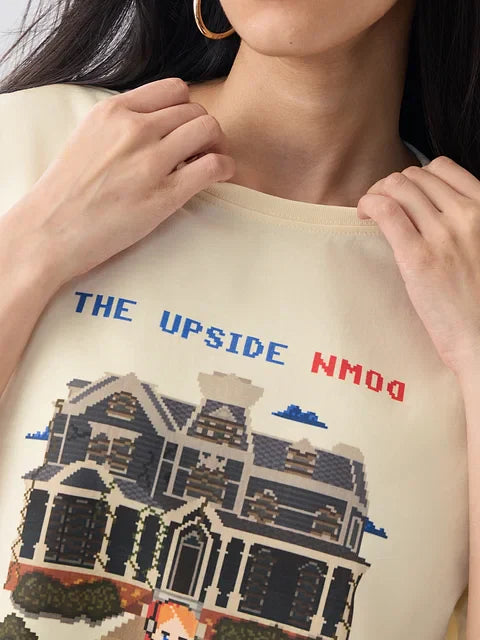 Stranger Things Pixel Women Oversized T-Shirts