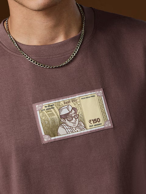 Phir Hera Pheri 150 Rupee Men Relaxed Fit T-Shirts