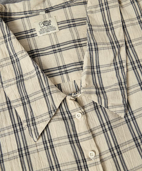 Textured  Birch Women Cropped Shirts