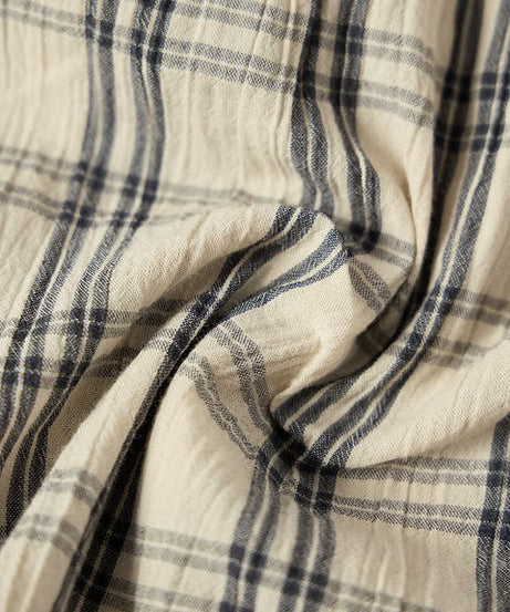 Textured  Birch Women Cropped Shirts