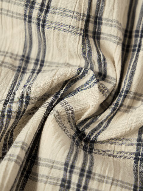 Textured  Birch Women Cropped Shirts