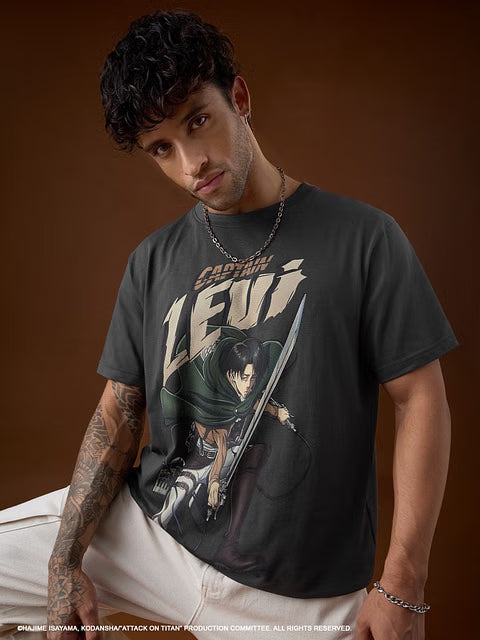 Attack On Titan Captain Levi T-Shirts