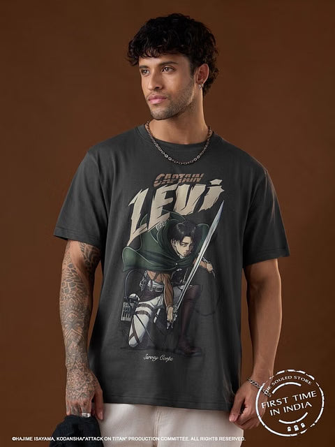 Attack On Titan Captain Levi T-Shirts