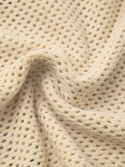 Open knit shirt Happy Pooh Women Shirts