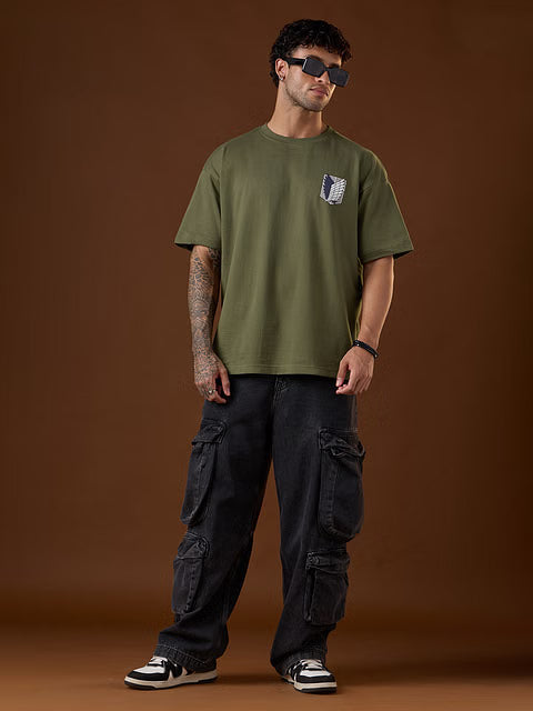 Attack On Titan Survey Corps Oversized T-Shirts