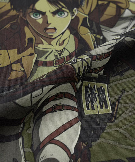 Attack On Titan Survey Corps Oversized T-Shirts