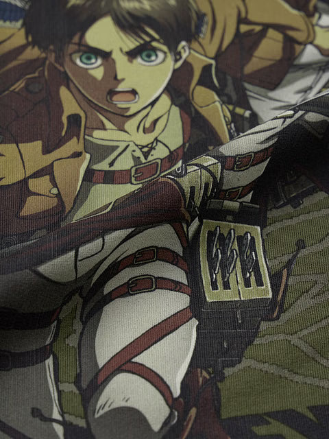 Attack On Titan Survey Corps Oversized T-Shirts