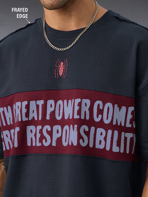 Spider-Man Responsibility Oversized T-Shirts