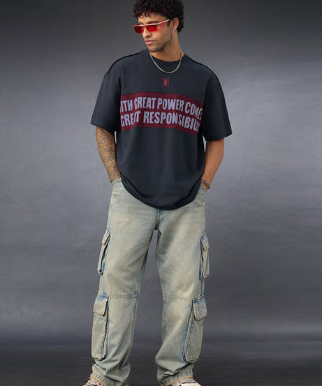 Spider-Man Responsibility Oversized T-Shirts