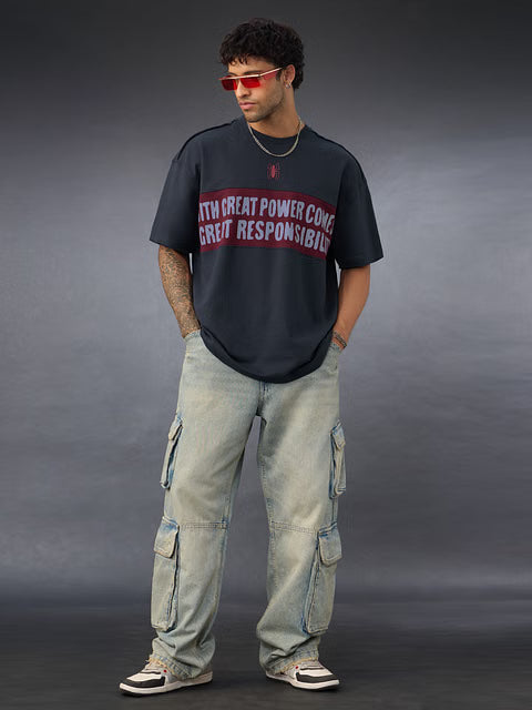 Spider-Man Responsibility Oversized T-Shirts