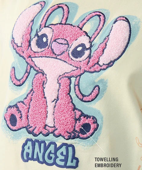 Lilo & Stitch Less Drama Women Oversized T-Shirts