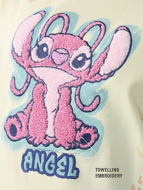 Lilo & Stitch Less Drama Women Oversized T-Shirts