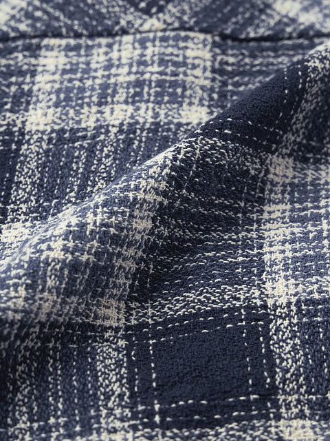 Plaid Indigrid Women Shackets