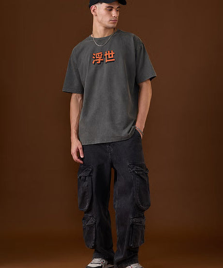 Ukiyo Adrenaline Oversized T-Shirts