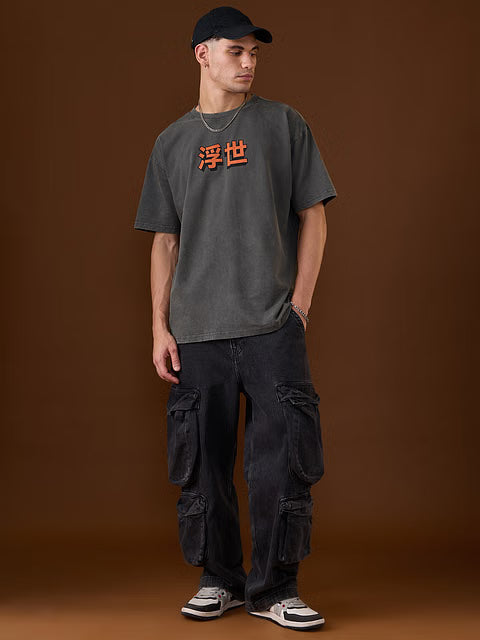 Ukiyo Adrenaline Oversized T-Shirts