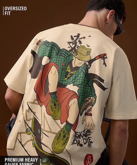 Ukiyo Skater Oversized T-Shirts