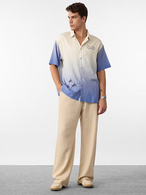 Living By The Sea Oversized Shirts