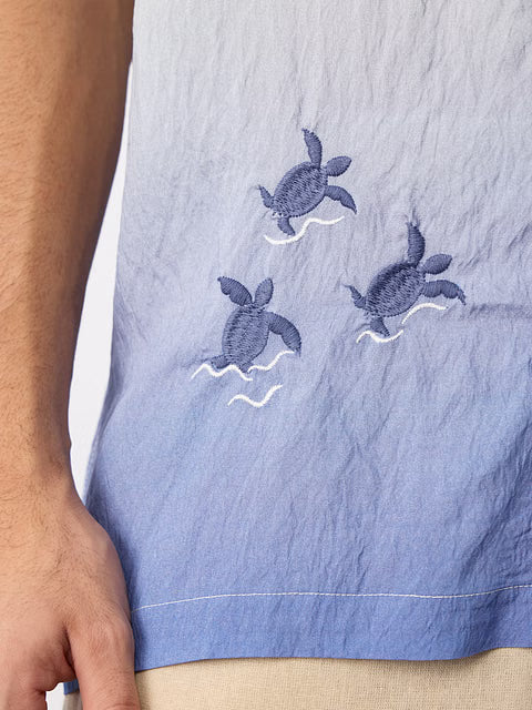 Living By The Sea Oversized Shirts