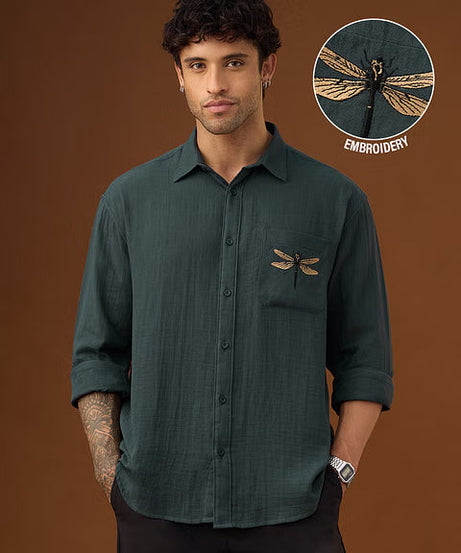 Relaxed-Fit Dragonfly Men Shirts