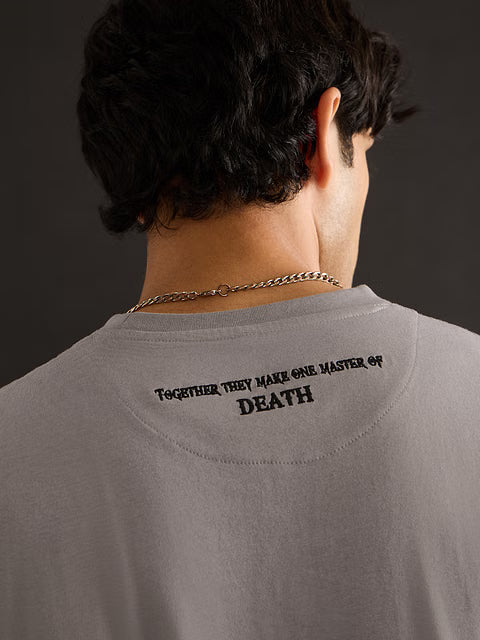 Harry Potter Hallows Men Relaxed Fit T-Shirts