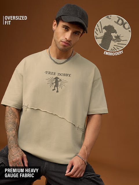 Harry Potter Free Dobby Oversized T-Shirts