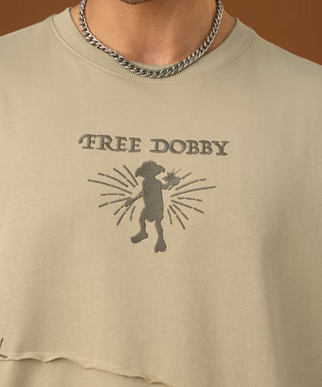 Harry Potter Free Dobby Oversized T-Shirts
