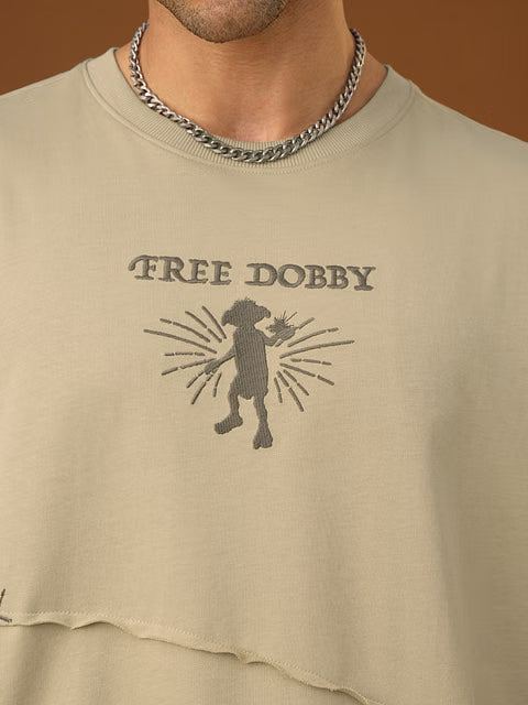 Harry Potter Free Dobby Oversized T-Shirts