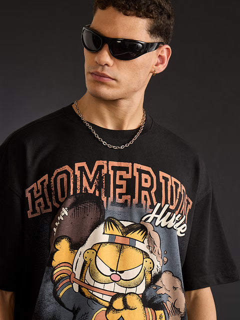 Garfield Homerun Oversized T-Shirts