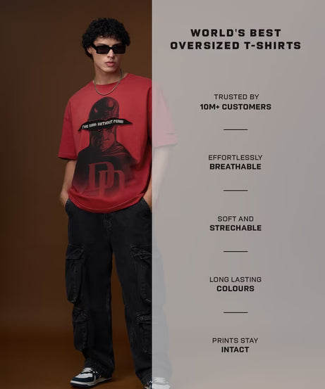 Daredevil: No Fear Oversized T-Shirts