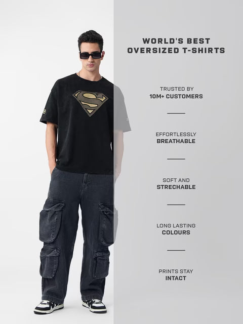 Superman Vintage Oversized T-Shirts