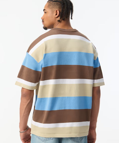 Flatknit Stripe T-Shirt Nautica Oversized T-Shirts