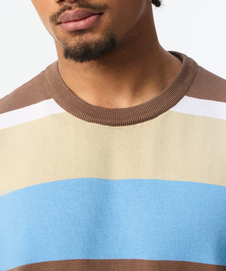 Flatknit Stripe T-Shirt Nautica Oversized T-Shirts