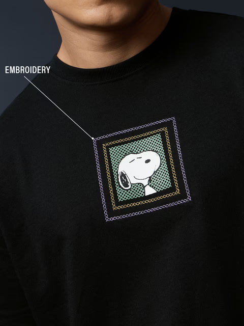 Peanuts Snoopy In India Oversized T-Shirts