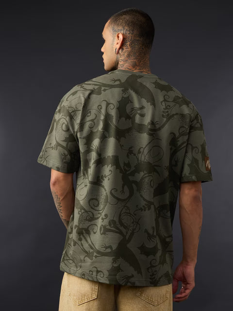 HTTYD Gift Of The Night Fury Oversized T-Shirts