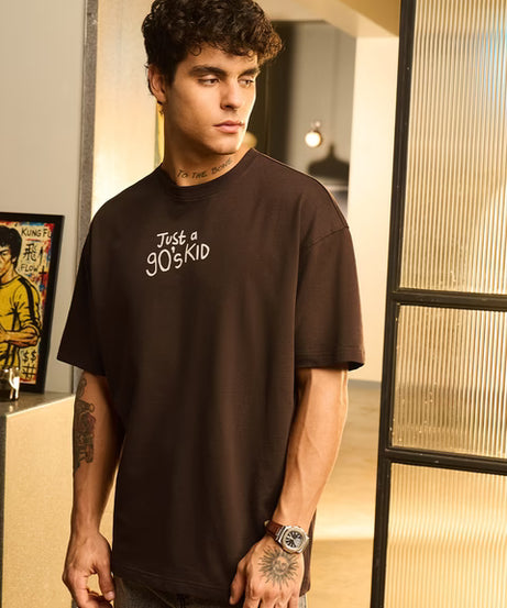 Flashback Fits A 90's Kid Oversized T-Shirts