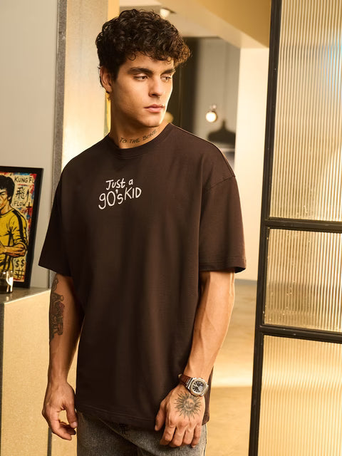 Flashback Fits A 90's Kid Oversized T-Shirts