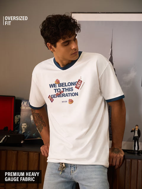 Oversized T-Shirt We Belong Oversized T-Shirts