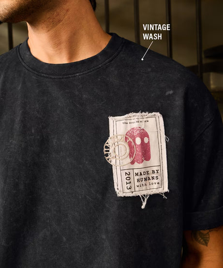 TSS Originals Spray Paint Oversized T-Shirts